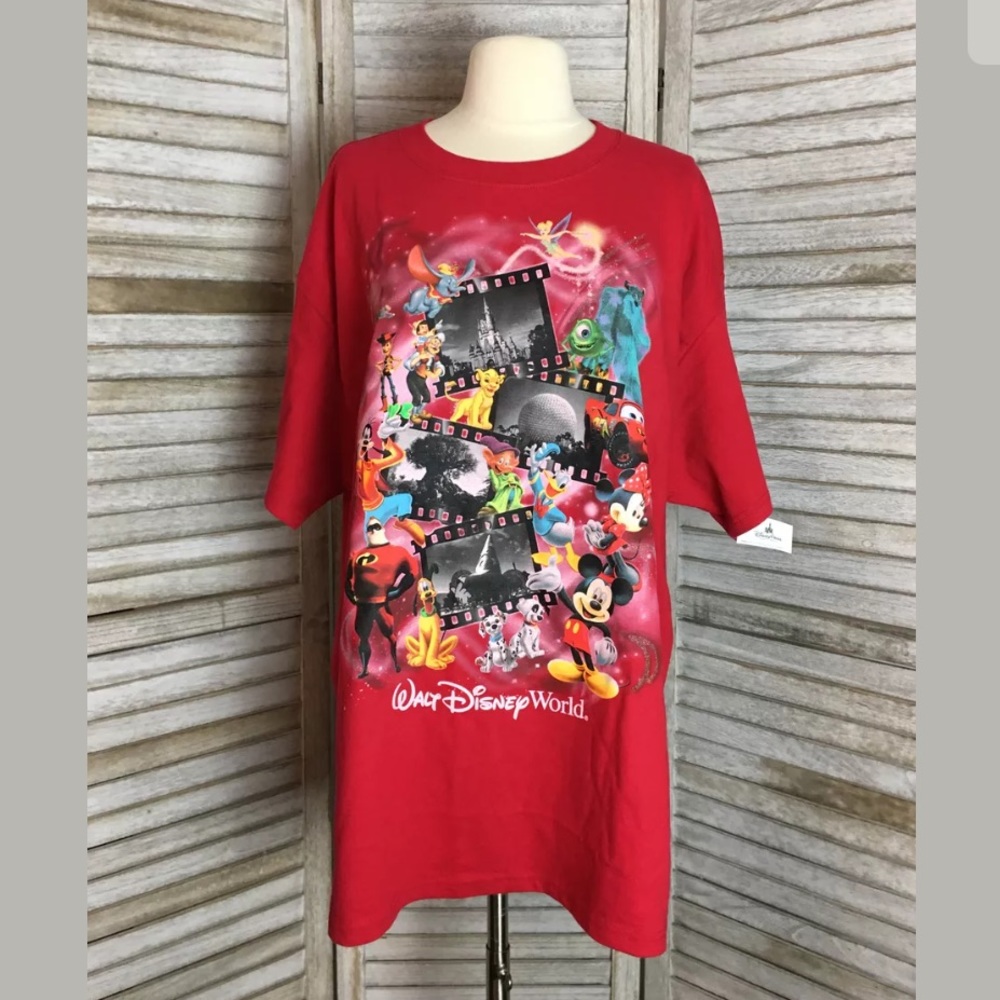 Disney Character T-Shirt Sz XL Nwt